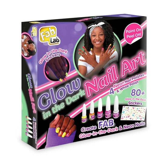 FabLab: Glow In The Dark Nail Art
