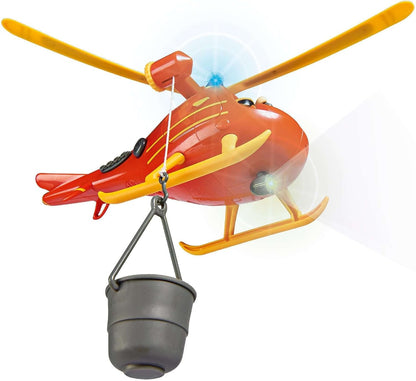 Simba Fireman Sam Set: Wallaby Helicopter + Police Quad & Figures