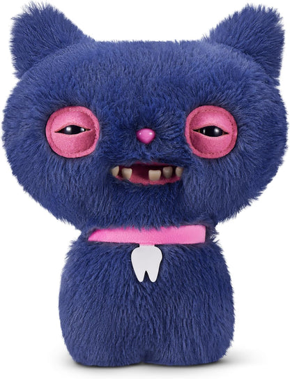 Fuggler Alley Cats 9-Inch Plush Toy (Cheezee) Grey by ZURU – Funny Ugly Monster Stuffed Animal