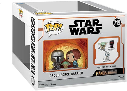 Funko Pop! Moments: Star Wars The Mandalorian - Grogu Force Barrier (719)