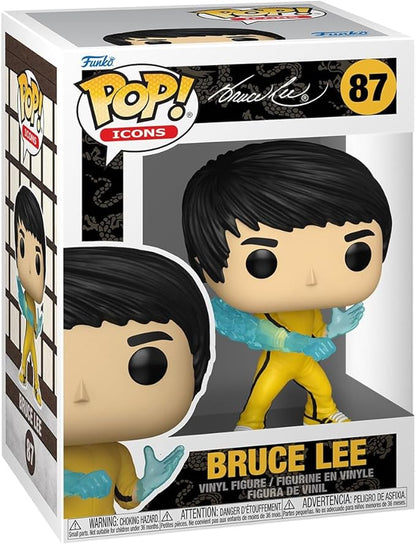 Funko Pop! Icons: Bruce Lee - Vinyl Collectible Figure (87)