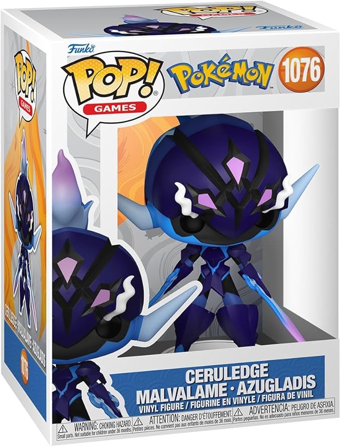 Funko POP! Games: Pokemon - Ceruledge Collectable Vinyl Figure (1076)