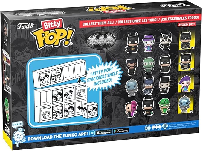 Funko Bitty Pop! DC Batman 85th, 4-Pack