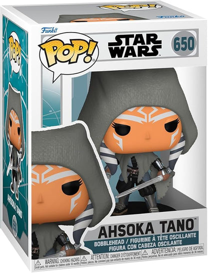 Funko Pop! Star Wars: Ahsoka TV - Ahsoka Tano With Dual Lightsabers - Collectable Vinyl Figure (650)