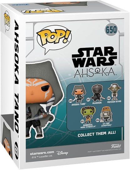 Funko Pop! Star Wars: Ahsoka TV - Ahsoka Tano With Dual Lightsabers - Collectable Vinyl Figure (650)