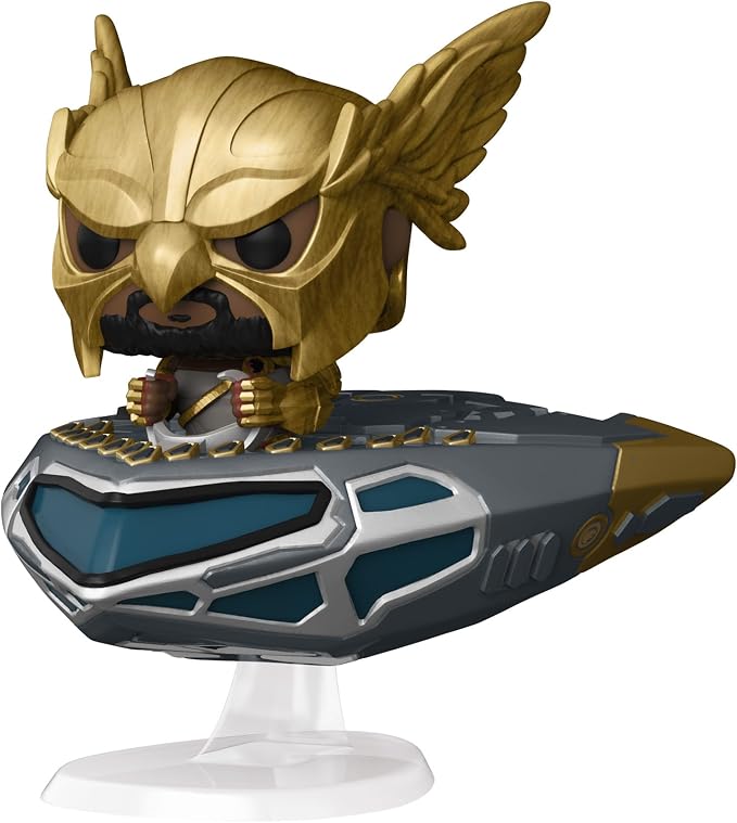 Funko POP! Ride Super Deluxe: Black Adam - Hawkman on Hawk Cruiser (286)