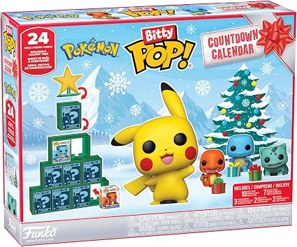 Funko Bitty POP! 2026 Countdown Calendar: Pokemon