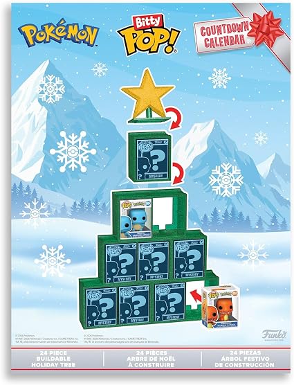 Funko Bitty POP! 2026 Countdown Calendar: Pokemon