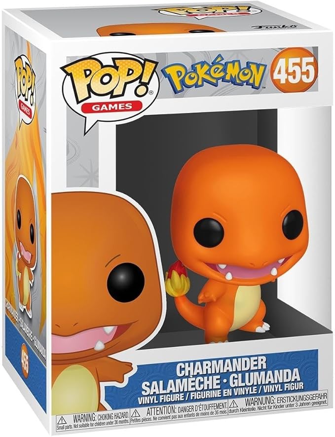 Funko POP! Games: Pokemon - Charmander Collectable Vinyl Figure (455)