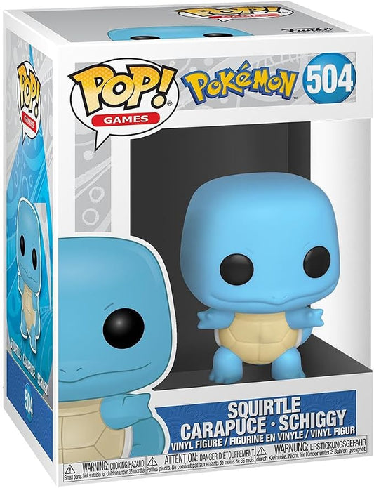 Funko POP! Games: Pokemon - Squirtle Collectable Vinyl Figure (504)