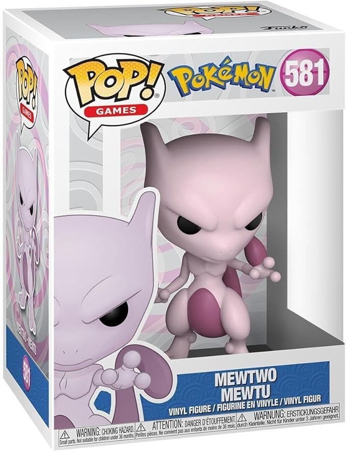 Funko POP! Games: Pokemon - Mewtwo Collectable Vinyl Figure (581)