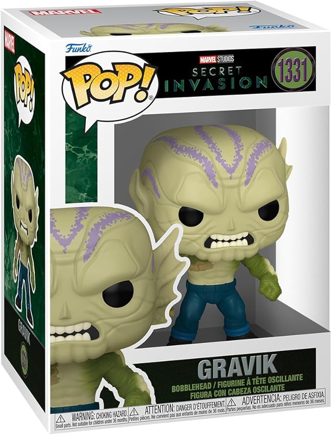Funko Pop! Marvel: Secret Invasion - Gravik Collectable Vinyl Figure