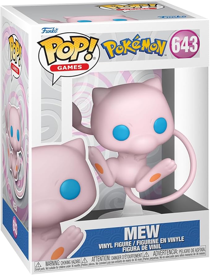 Funko POP! Games: Pokemon - Mew Collectable Vinyl Figure (643)