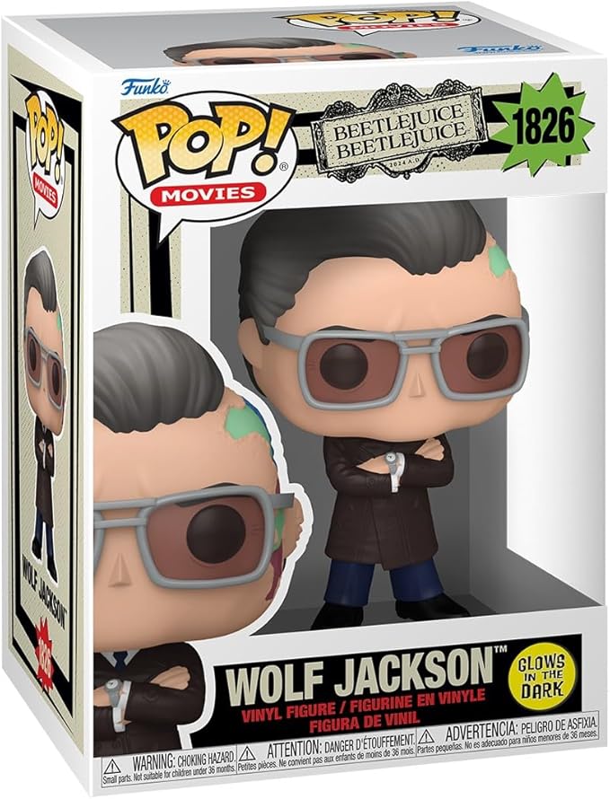 Funko Pop! Movies: Beetlejuice 2 – Wolf Jackson - Collectable Vinyl Figure (1826)