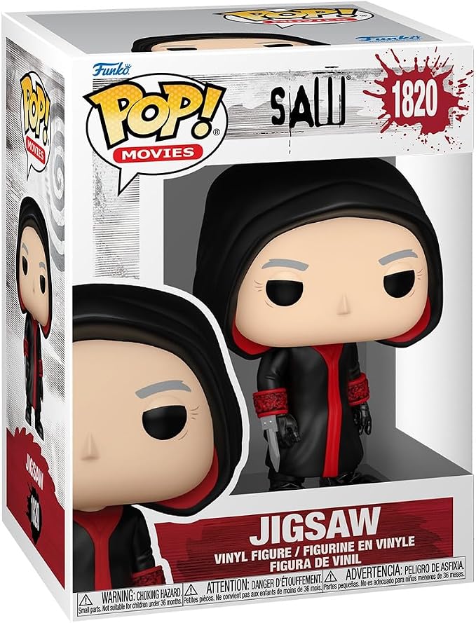 Funko POP! Movies: Saw - Jigsaw, Vinyl Figure (1820)