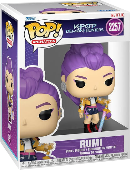 Funko Pop Animation: KPop Demon Hunters - Rumi - Collectable Vinyl Figure (2257)