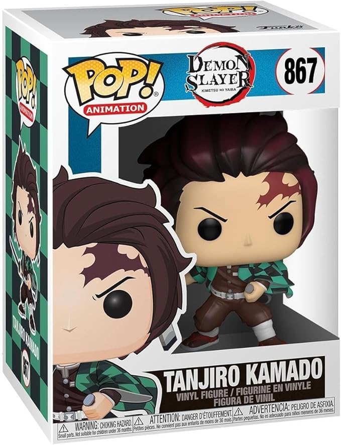 Funko POP! Animation: Demon Slayer - Tanjiro Kamado Collectable Vinyl Figure (867)