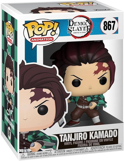 Funko POP! Animation: Demon Slayer - Tanjiro Kamado Collectable Vinyl Figure (867)