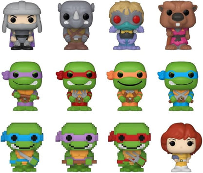 Funko Bitty Pop! Teenage Mutant Ninja Turtles (TMNT) 12-Pack