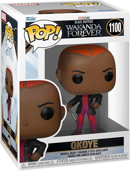 Funko POP! Marvel: Black Panther - Wakanda Forever - Okoye - Collectable Vinyl Figure (1100)