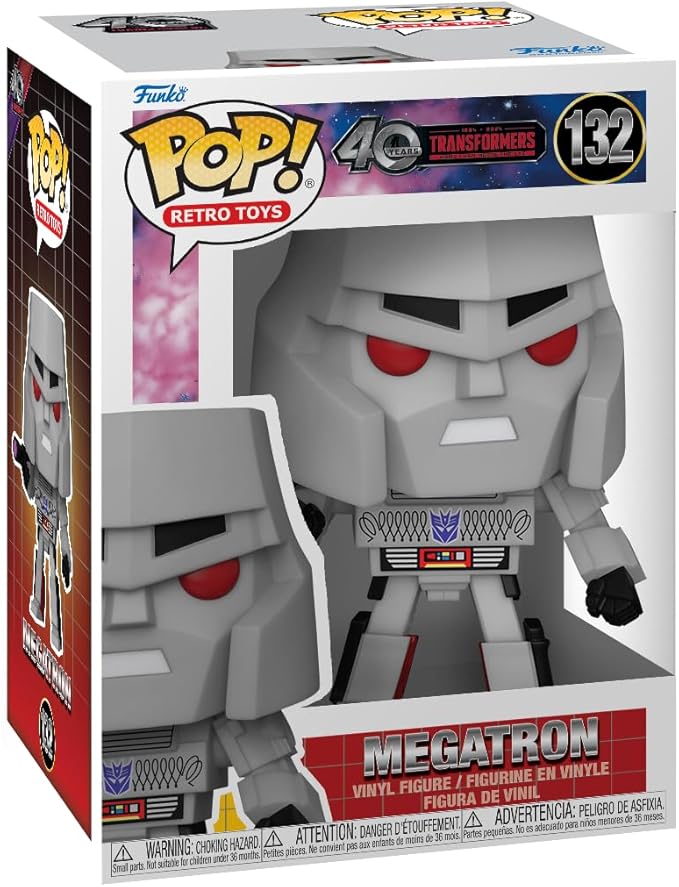 Funko Pop! Retro Toys: Transformers G1- Megatron (132)