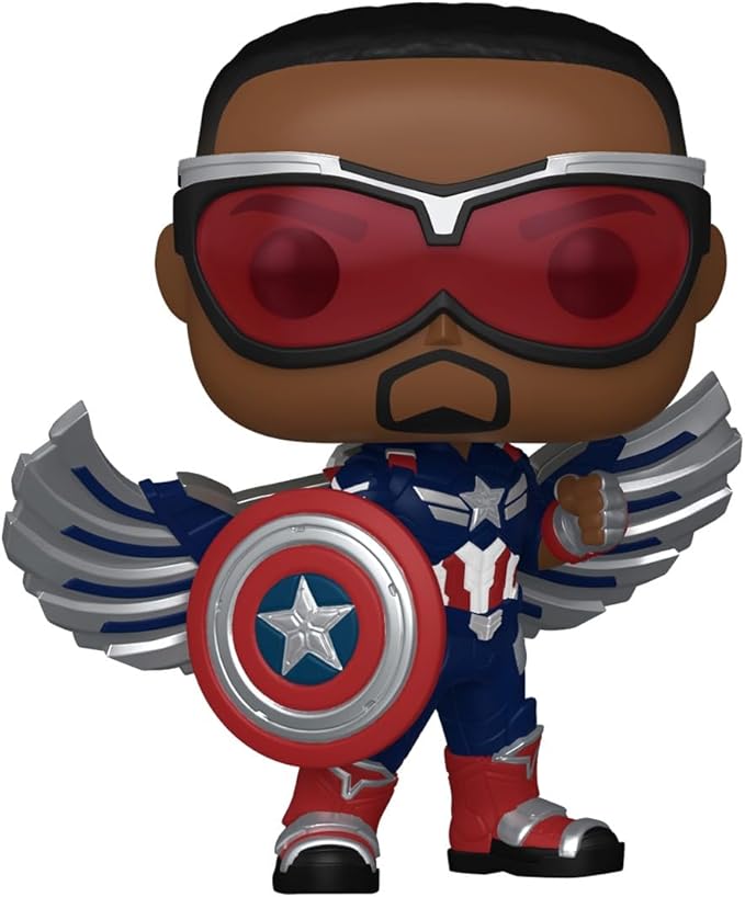 Funko POP! Marvel: Captain America Brave New World - Captain America - Collectable Vinyl Figure (1364)