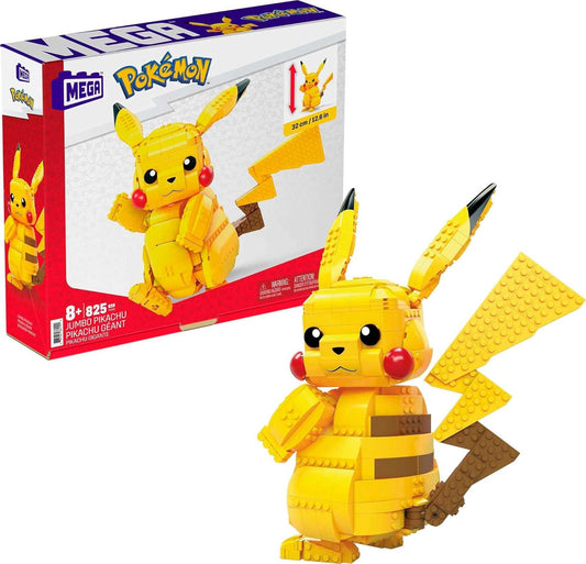 MEGA Pokémon Action Figure, Jumbo Pikachu Pokemon (FVK81)