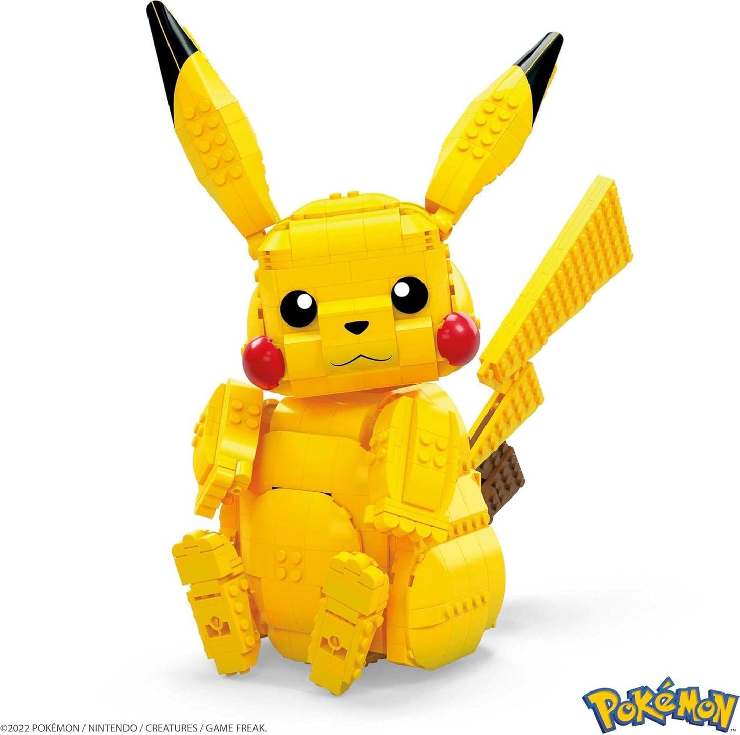 MEGA Pokémon Action Figure, Jumbo Pikachu Pokemon (FVK81)