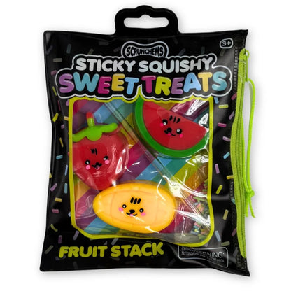 Scrunchems Sticky Squishy - Fruit Stacks (2 Different)