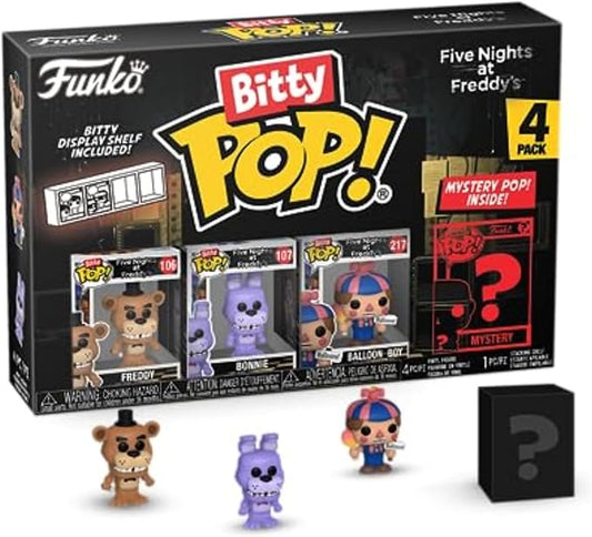 Funko Bitty Pop! Five Nights At Freddy's (FNAF) - Freddy 4PK