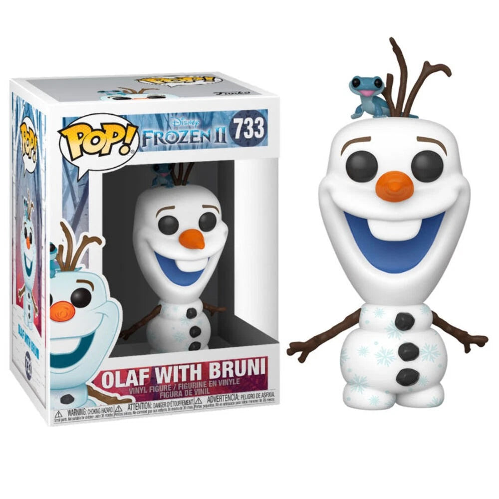 Funko POP! Disney Frozen Olaf with Bruni, Vinyl Figure (733)