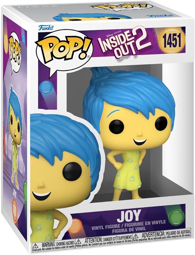 Funko POP! Inside Out 2 - Joy, Vinyl Figure (1451)