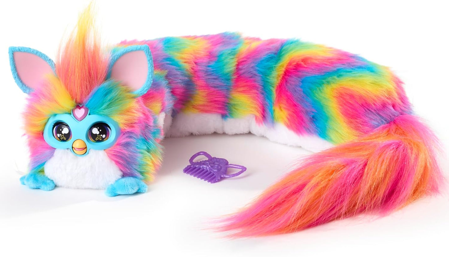 DJ Furby Interactive Plush Toy – Music, Lights & Games – 5 Modes, 1,000+ Play Combos