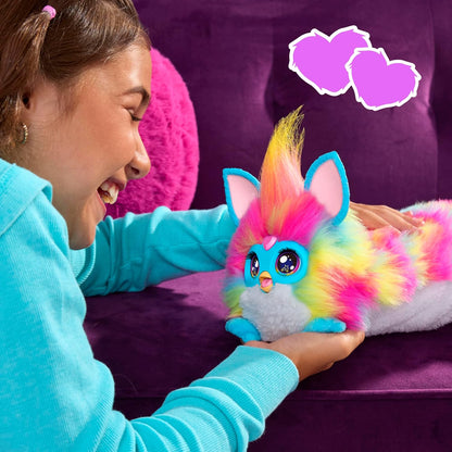 DJ Furby Interactive Plush Toy – Music, Lights & Games – 5 Modes, 1,000+ Play Combos