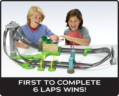 Hot Wheels Mario Kart Circuit Lite Track Set Super Mario Racing (GHK15)