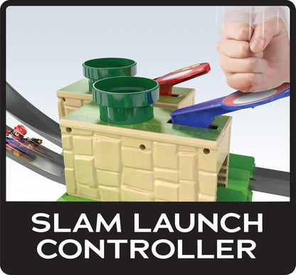 Hot Wheels Mario Kart Circuit Lite Track Set Super Mario Racing (GHK15)