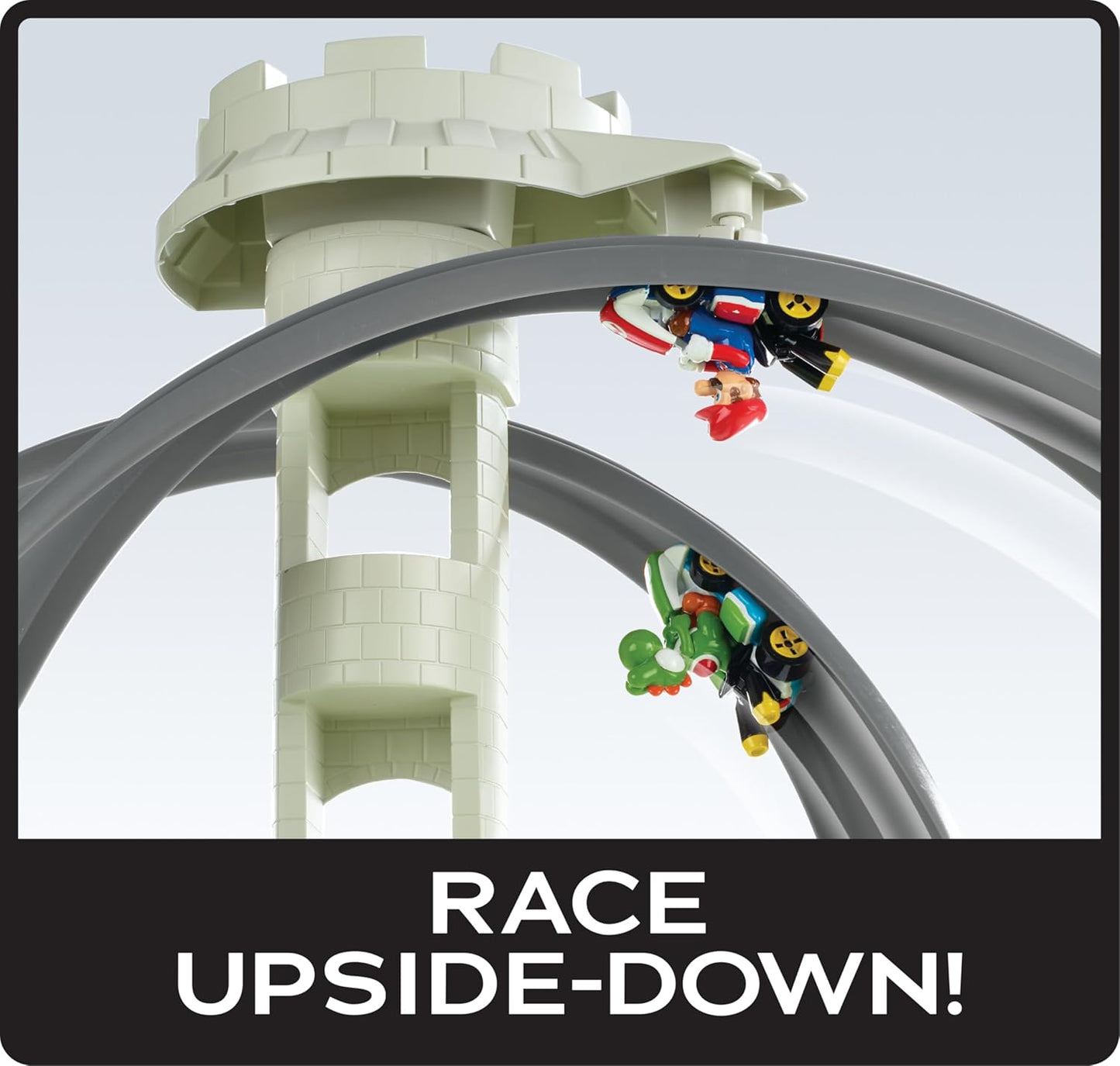 Hot Wheels Mario Kart Circuit Lite Track Set Super Mario Racing (GHK15)