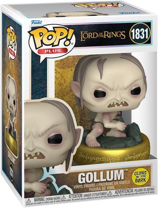 Funko POP! Plus: Lord of the Rings - Gollum - Glow in the Dark - Collectable Vinyl Figure