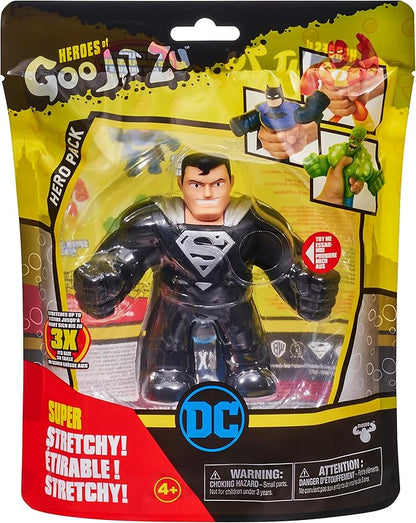 Heroes of Goo Jit Zu: DC Hero Pack - Super Stretchy Batman Cryptonic Steel - 2.5" Action Figure