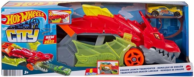 Hot Wheels Dragon Launch Transporter (GTK42)