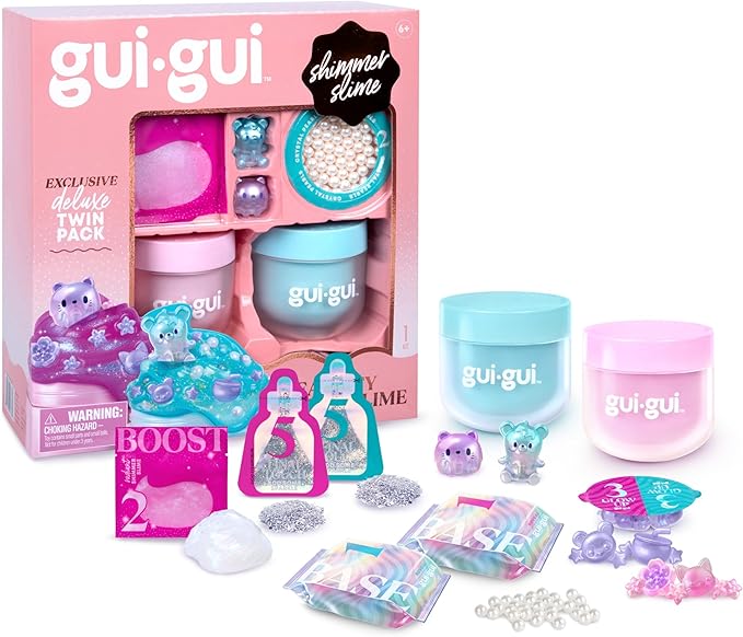 Gui Gui Shimmer Slime: Exclusive Deluxe - Twin Pack