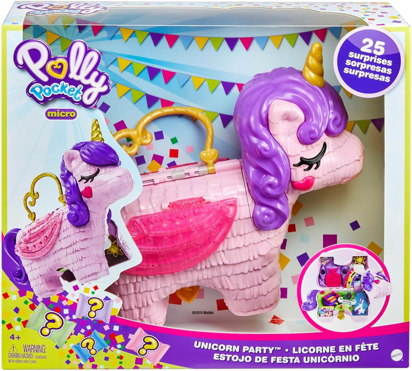 Polly Pocket Unicorn Surprise Playset (GVL88)