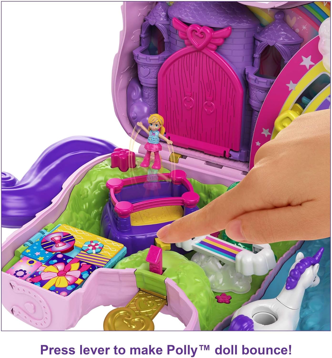 Polly Pocket Unicorn Surprise Playset (GVL88)