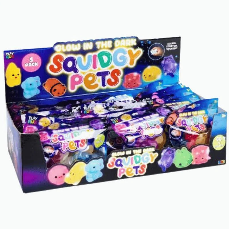 RMS - Glow In The Dark Squidgy Pets ( Single Pack )