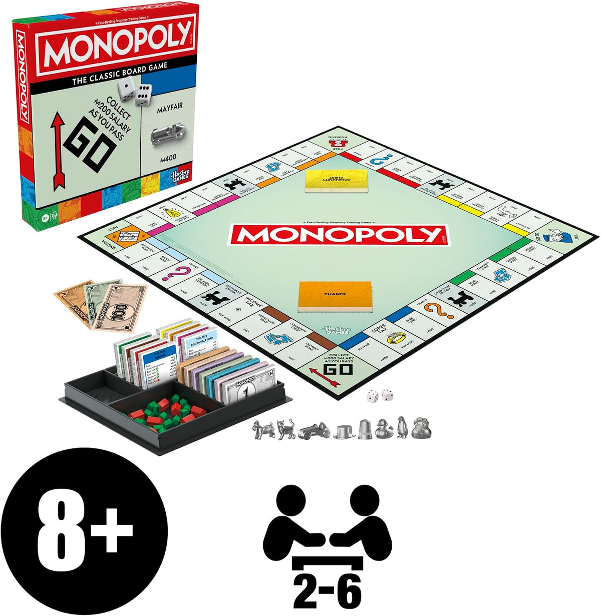Hasbro Games: Monopoly - The Classic Board Game