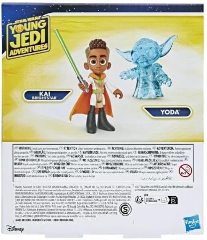 Star Wars Young Jedi Adventures - Kai Brightstar & Yoda