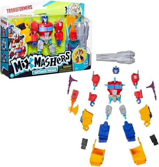 Transformers MixMashers - Optimus Prime Custom Mix-And-Match Deluxe Action Figure & Accessories