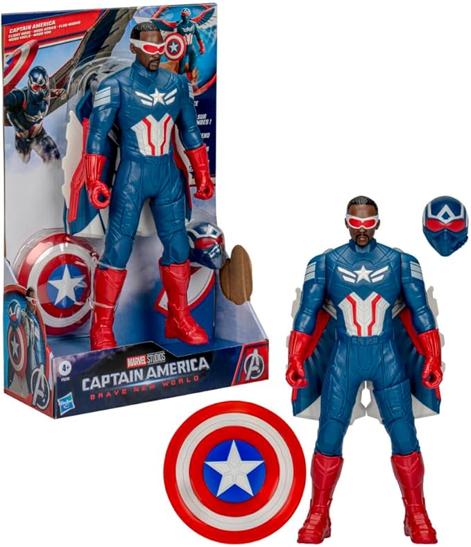 Marvel Captain America: Brave New World Captain America Flight Mode Action Figure