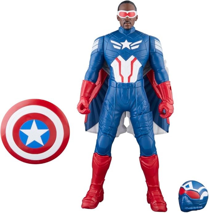 Marvel Captain America: Brave New World Captain America Flight Mode Action Figure