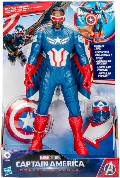Marvel Captain America: Brave New World Captain America Flight Mode Action Figure